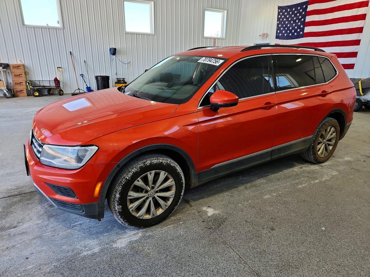 2018 VOLKSWAGEN TIGUAN SE | 3VV2B7AX8JM170887 | UPCARS