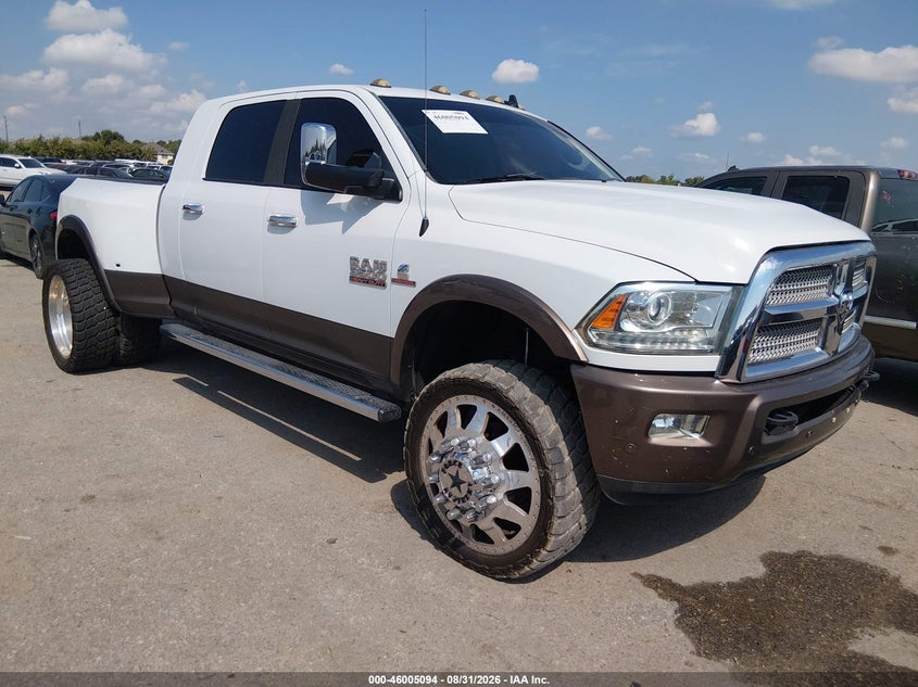 2016 RAM 3500 LARAMIE | 3C63RRML4GG105438 | UPCARS
