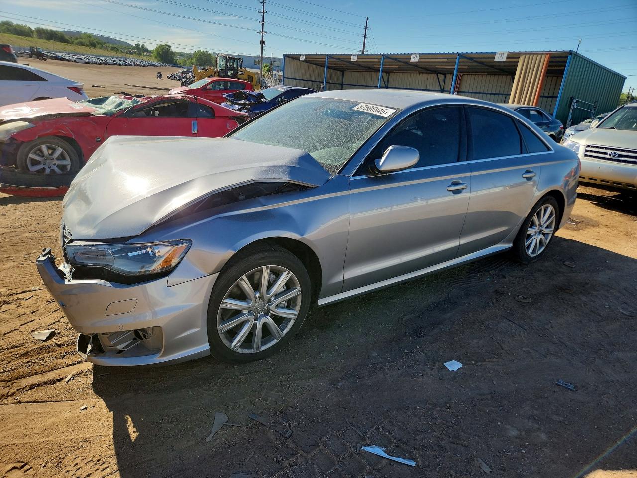 2016 AUDI A6 PREMIUM PLUS | WAUGFAFC0GN110934 | UPCARS