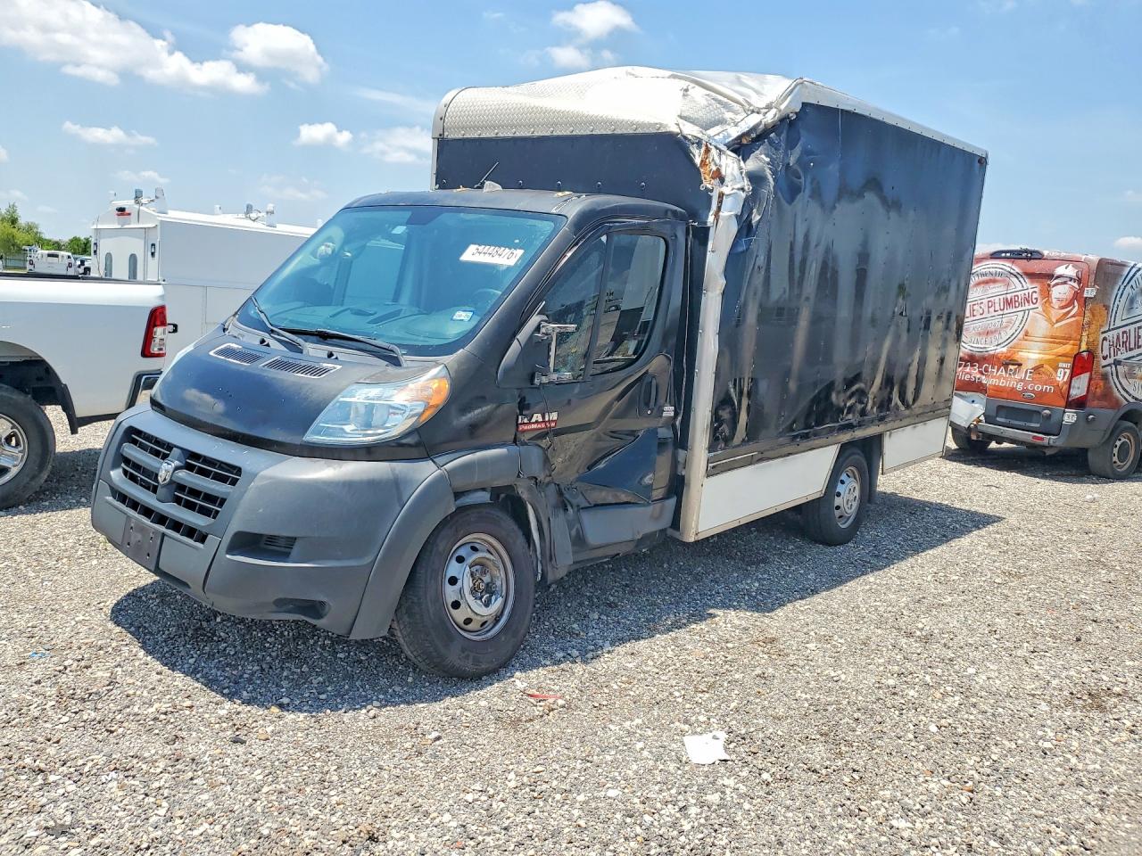 2018 RAM PROMASTER BOX TRUCK | 3C7WRVKG1JE161928 | UPCARS