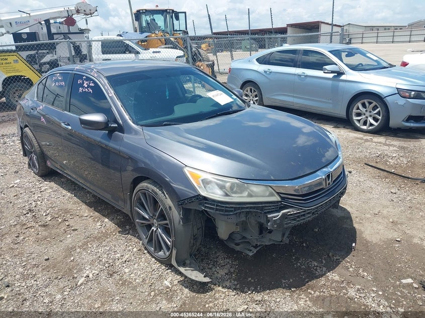 2017 HONDA ACCORD LX | 1HGCR2F38HA291855 | UPCARS