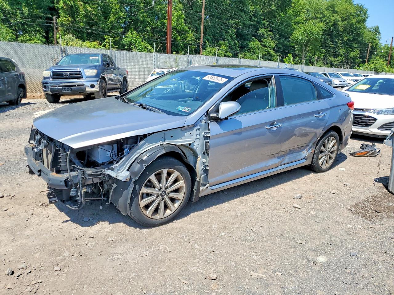 2017 HYUNDAI SONATA LIMITED | 5NPE34AF7HH465669 | UPCARS