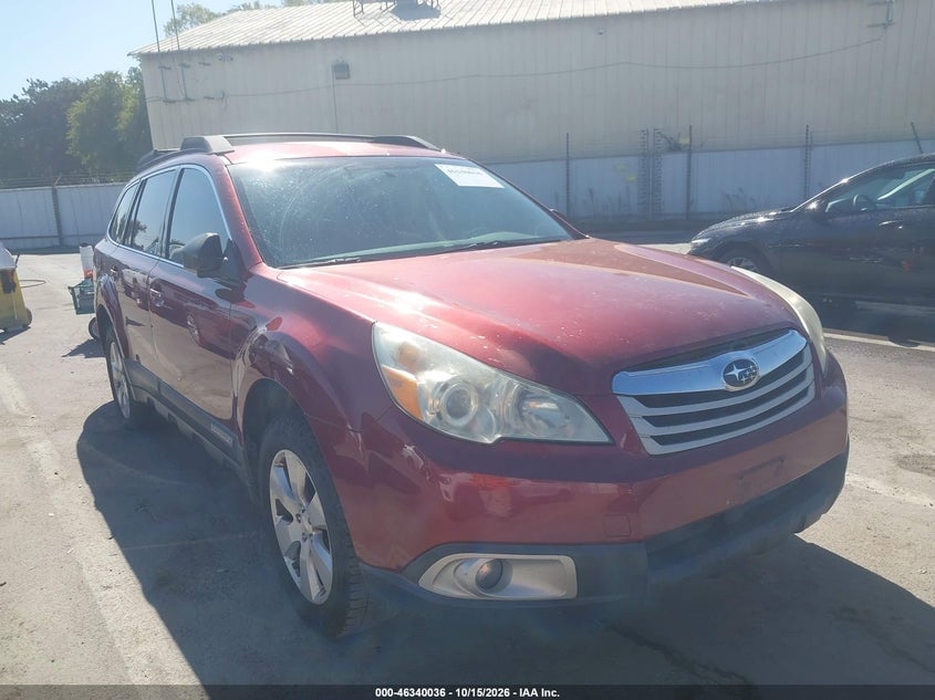 2012 SUBARU OUTBACK 2.5I | 4S4BRBAC7C1290007 | UPCARS