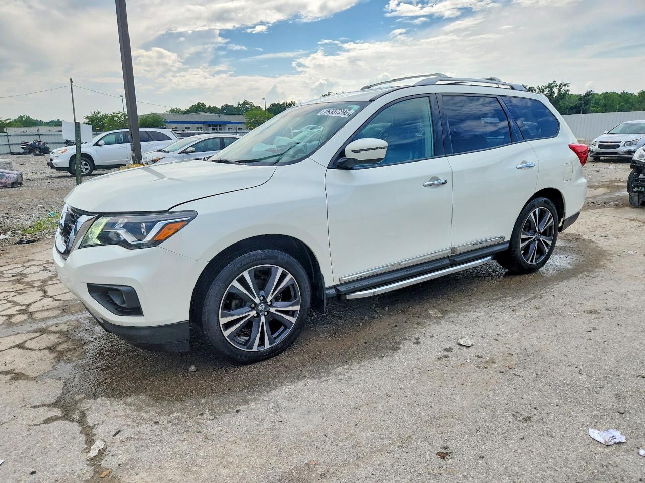 2019 NISSAN PATHFINDER PLATINUM | 5N1DR2MM3KC631788 | UPCARS