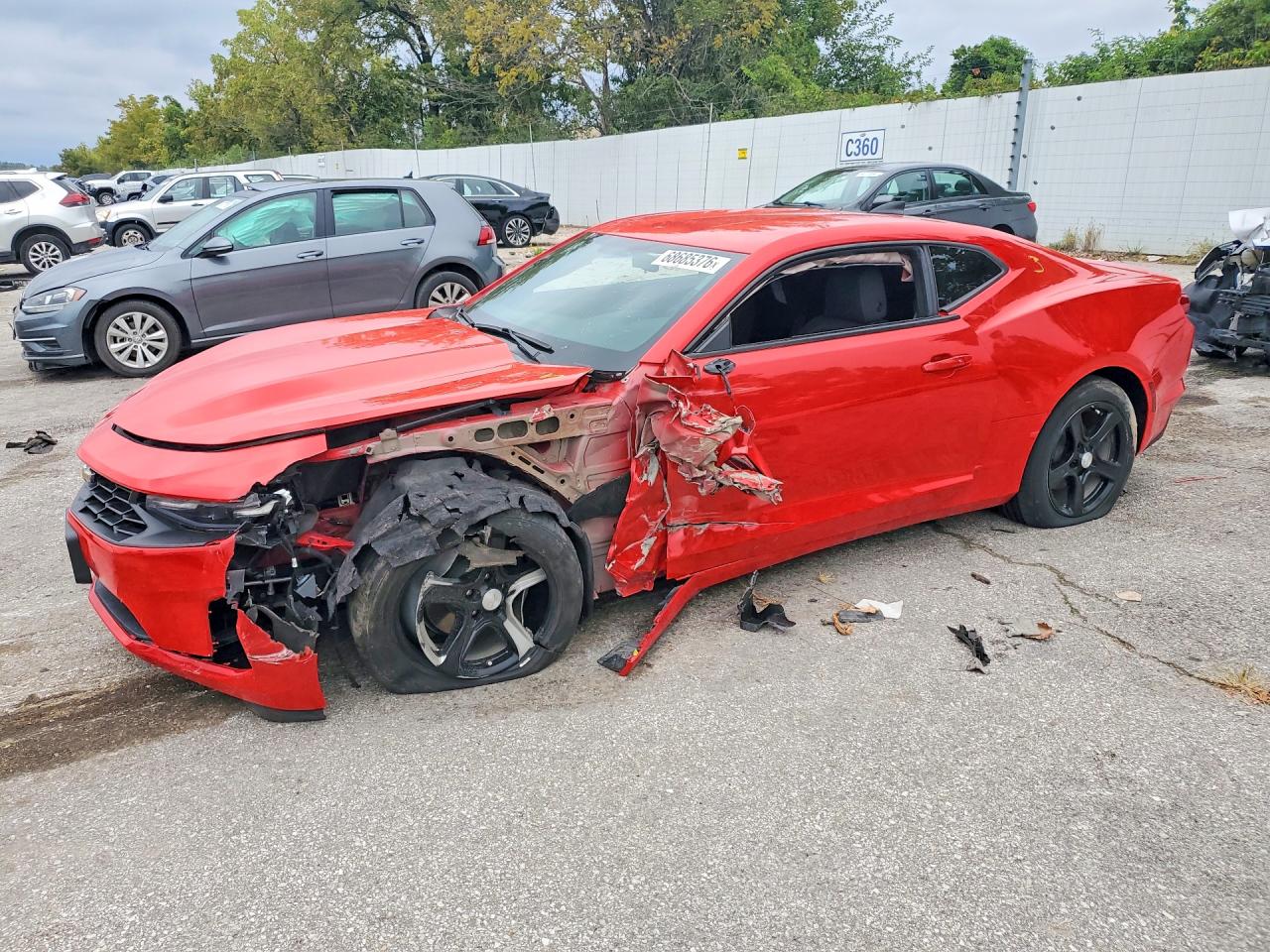 2021 CHEVROLET CAMARO LS | 1G1FB1RX9M0118931 | UPCARS