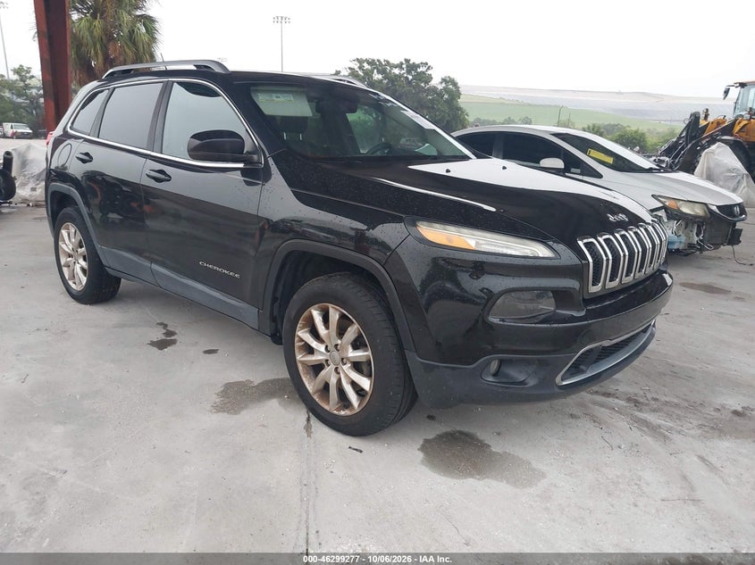 2014 JEEP CHEROKEE LIMITED | 1C4PJMDS5EW210564 | UPCARS
