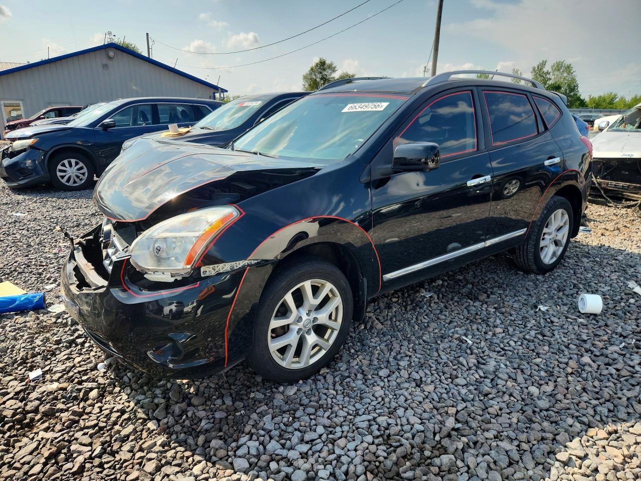 2012 NISSAN ROGUE S | JN8AS5MV2CW357848 | UPCARS