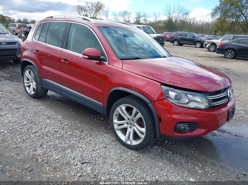 2012 VOLKSWAGEN TIGUAN SEL | WVGBV7AX1CW006157 | UPCARS