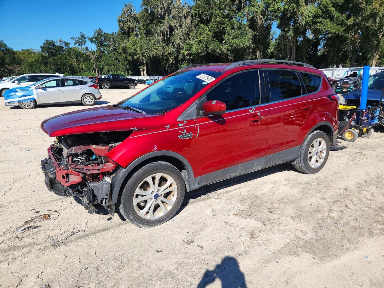 2018 FORD ESCAPE SE | 1FMCU0GD4JUC27434 | UPCARS