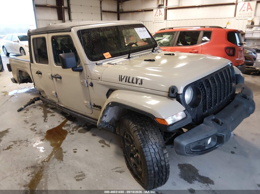 2022 JEEP GLADIATOR WILLYS 4X4 | 1C6HJTAG9NL172151 | UPCARS
