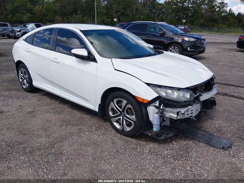 2018 HONDA CIVIC LX | 2HGFC2F54JH502430 | UPCARS