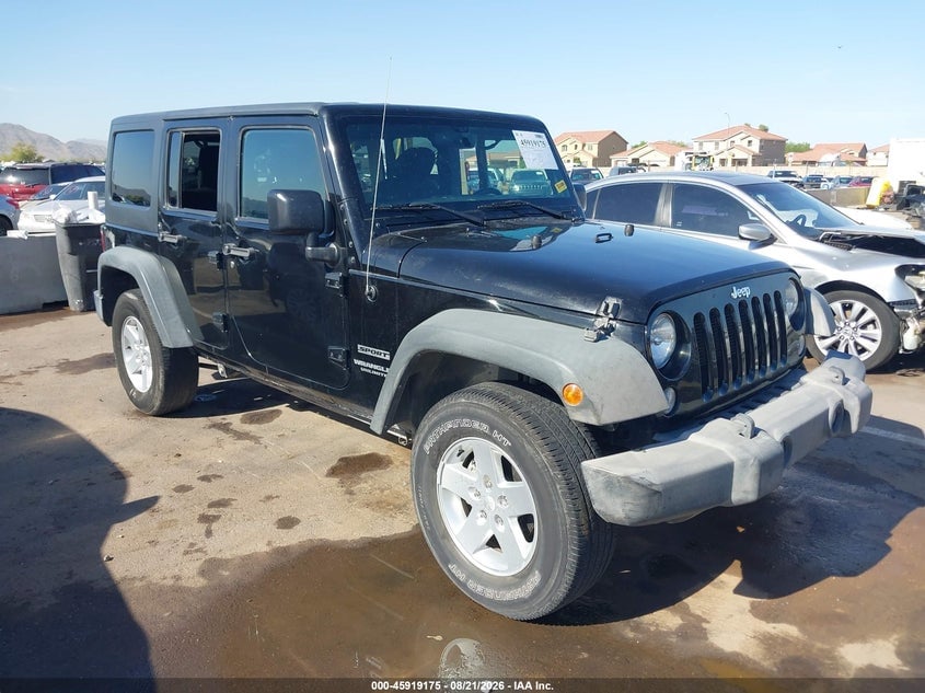 2016 JEEP WRANGLER UNLIMITED SPORT | 1C4BJWDG3GL191597 | UPCARS