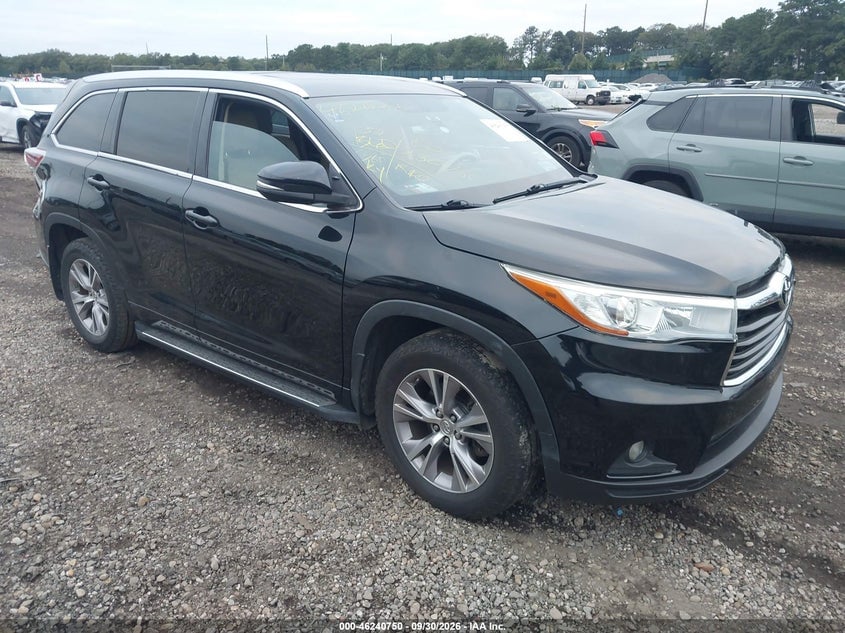 2014 TOYOTA HIGHLANDER XLE V6 | 5TDJKRFH0ES010810 | UPCARS