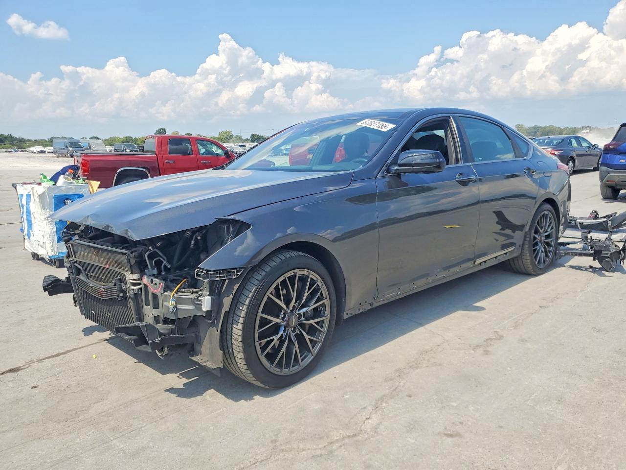 2019 GENESIS G80 3.3T SPORT | KMHGN4JB3KU296596 | UPCARS