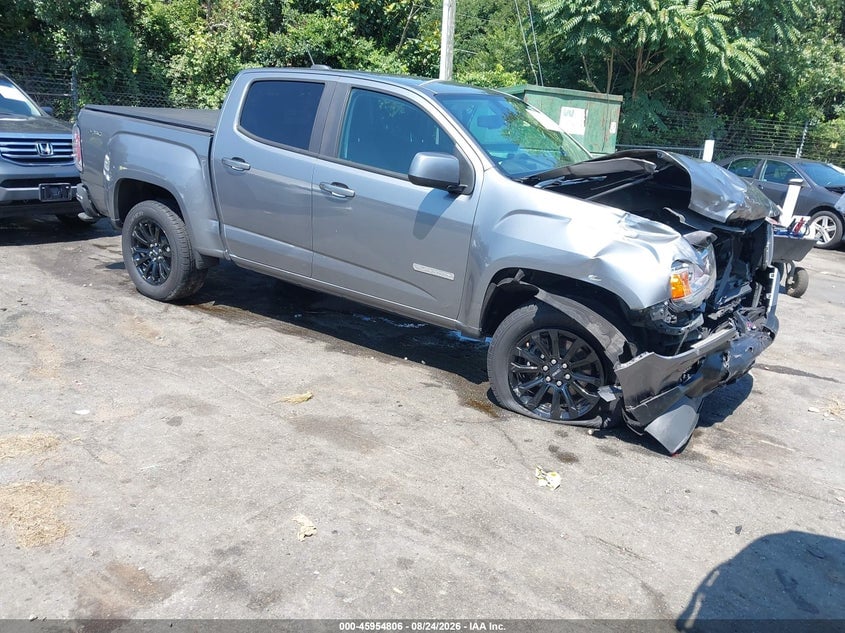 2021 GMC CANYON 4WD  SHORT BOX ELEVATION | 1GTG6CEN7M1233859 | UPCARS