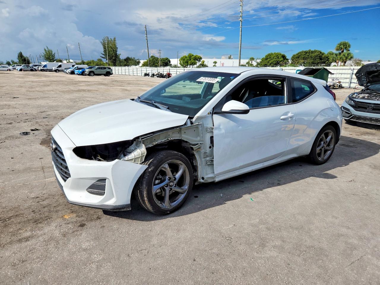 2019 HYUNDAI VELOSTER 2.0L | KMHTG6AF8KU017263 | UPCARS