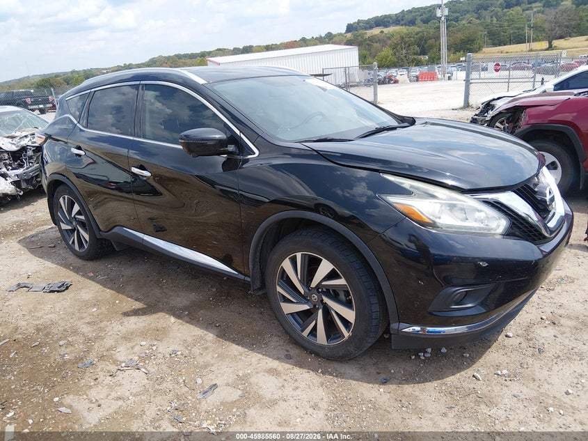 2018 NISSAN MURANO PLATINUM | 5N1AZ2MG5JN104609 | UPCARS