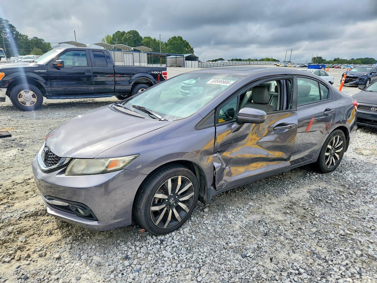 2015 HONDA CIVIC EXL | 2HGFB2F97FH539226 | UPCARS