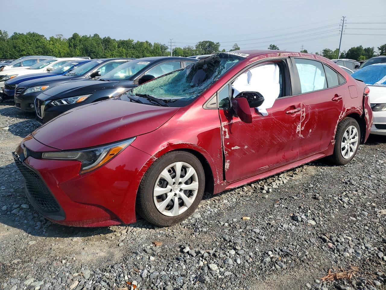 2022 TOYOTA COROLLA LE | 5YFEPMAE2NP334059 | UPCARS