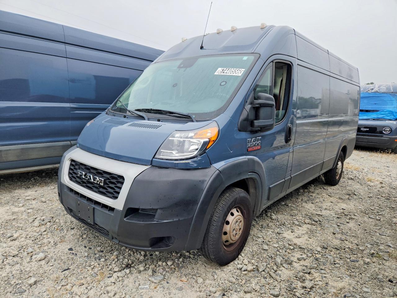 2021 RAM PROMASTER 3500 DELIVERY VAN | 3C6MRVJG0ME580466 | UPCARS