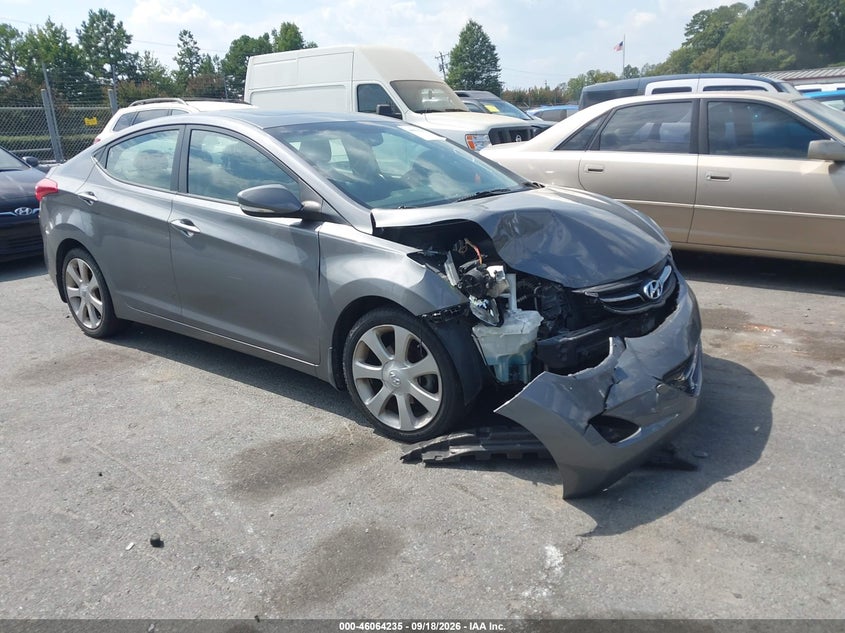 2013 HYUNDAI ELANTRA LIMITED | 5NPDH4AE3DH290593 | UPCARS