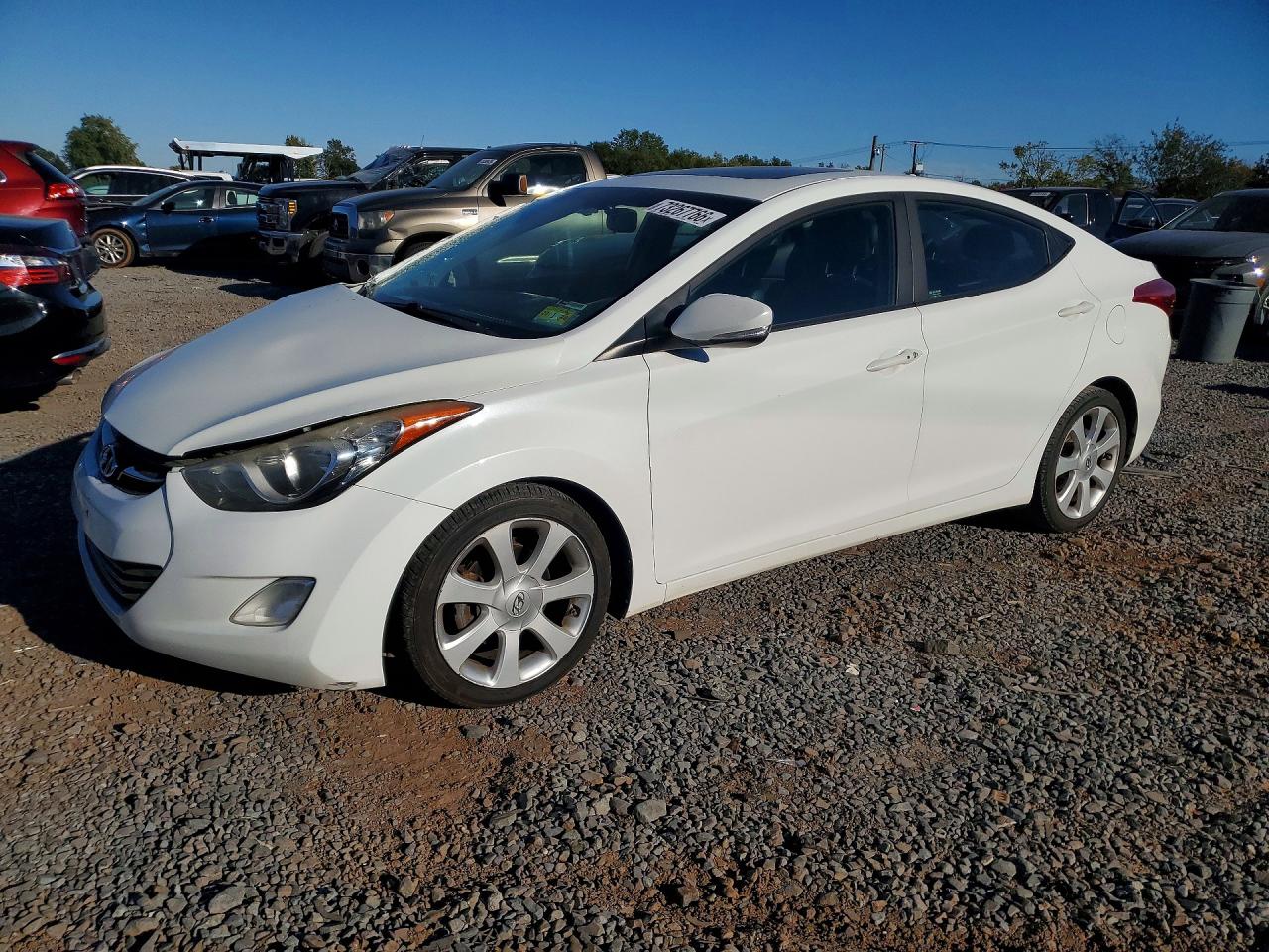 2013 HYUNDAI ELANTRA LIMITED | 5NPDH4AEXDH246266 | UPCARS