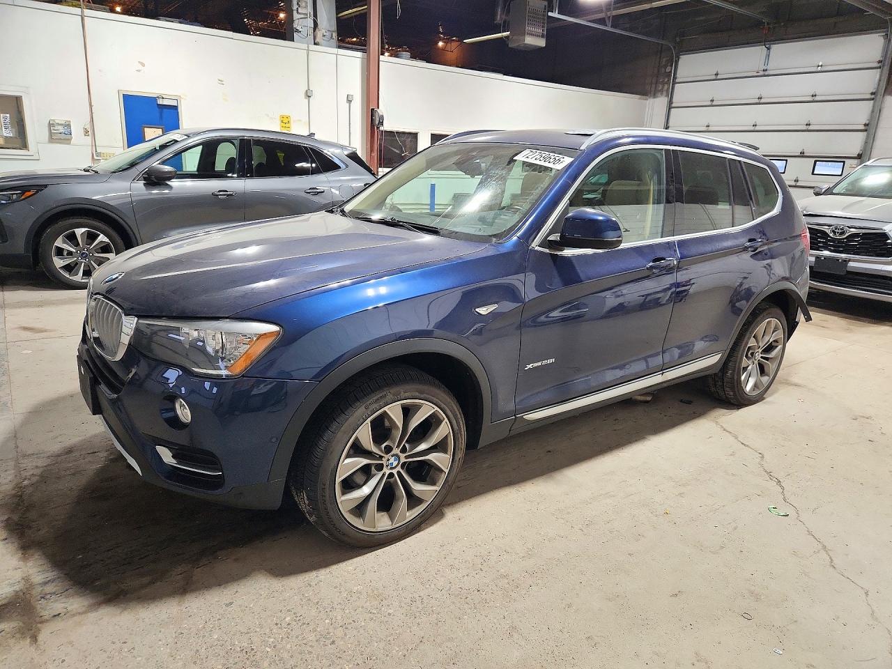 2017 BMW X3 XDRIVE28I | 5UXWX9C3XH0W67507 | UPCARS