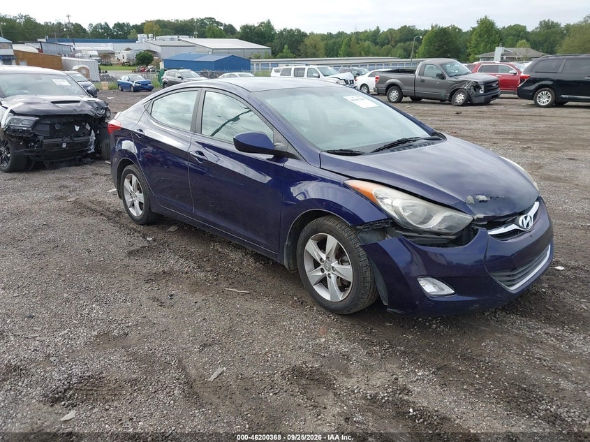 2013 HYUNDAI ELANTRA GLS PZEV | 5NPDH4AE9DH404483 | UPCARS