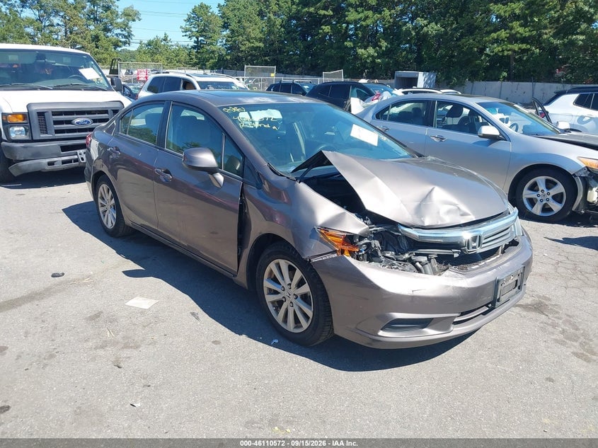 2012 HONDA CIVIC EX | 2HGFB2F80CH521069 | UPCARS