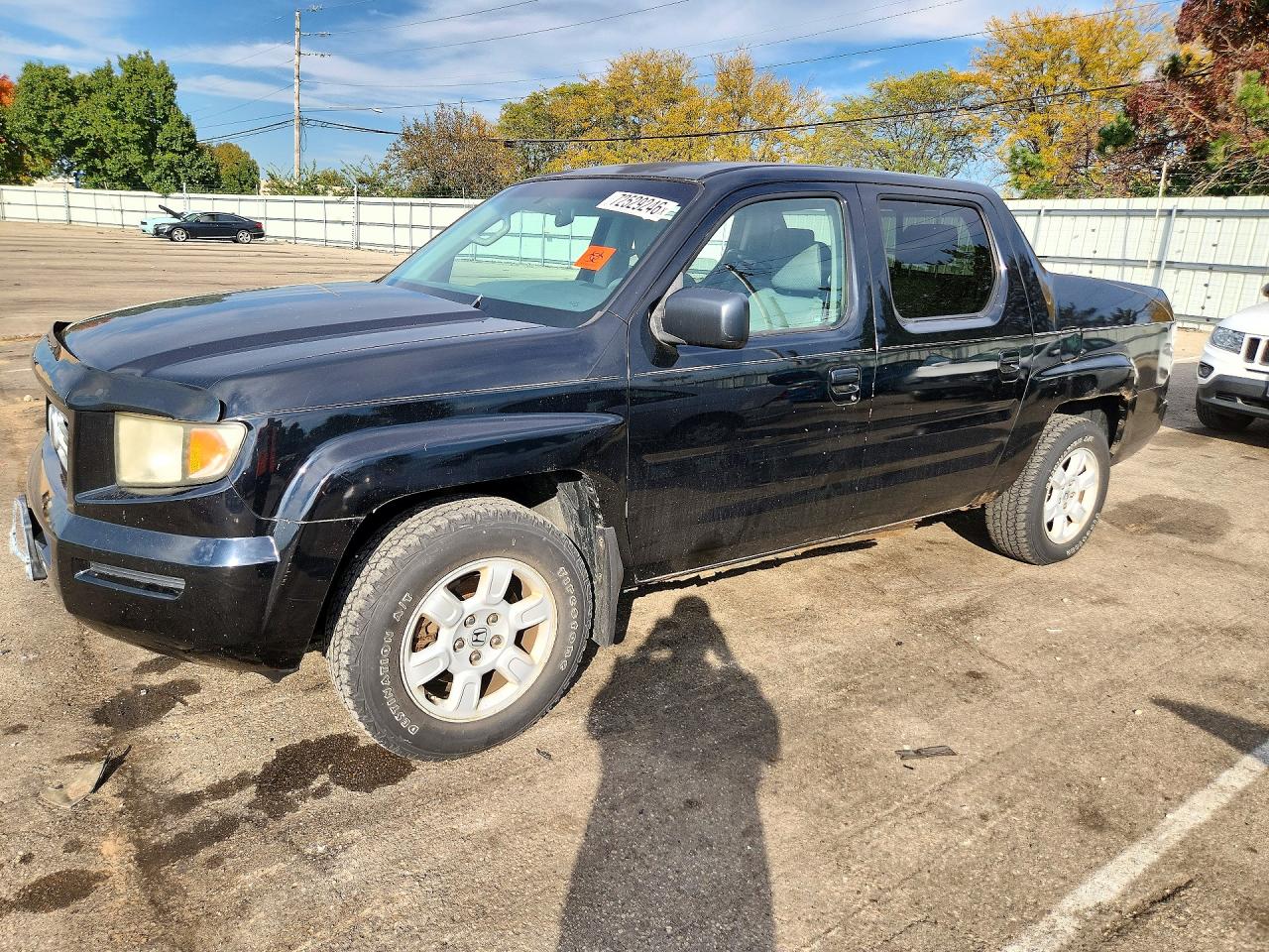2008 HONDA RIDGELINE RT | 2HJYK16248H504646 | UPCARS