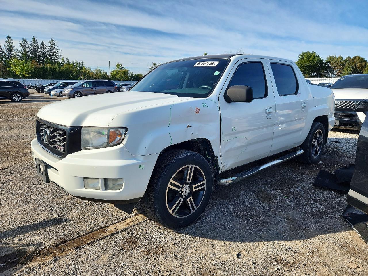 2013 HONDA RIDGELINE SPORT | 5FPYK1F70DB502593 | UPCARS