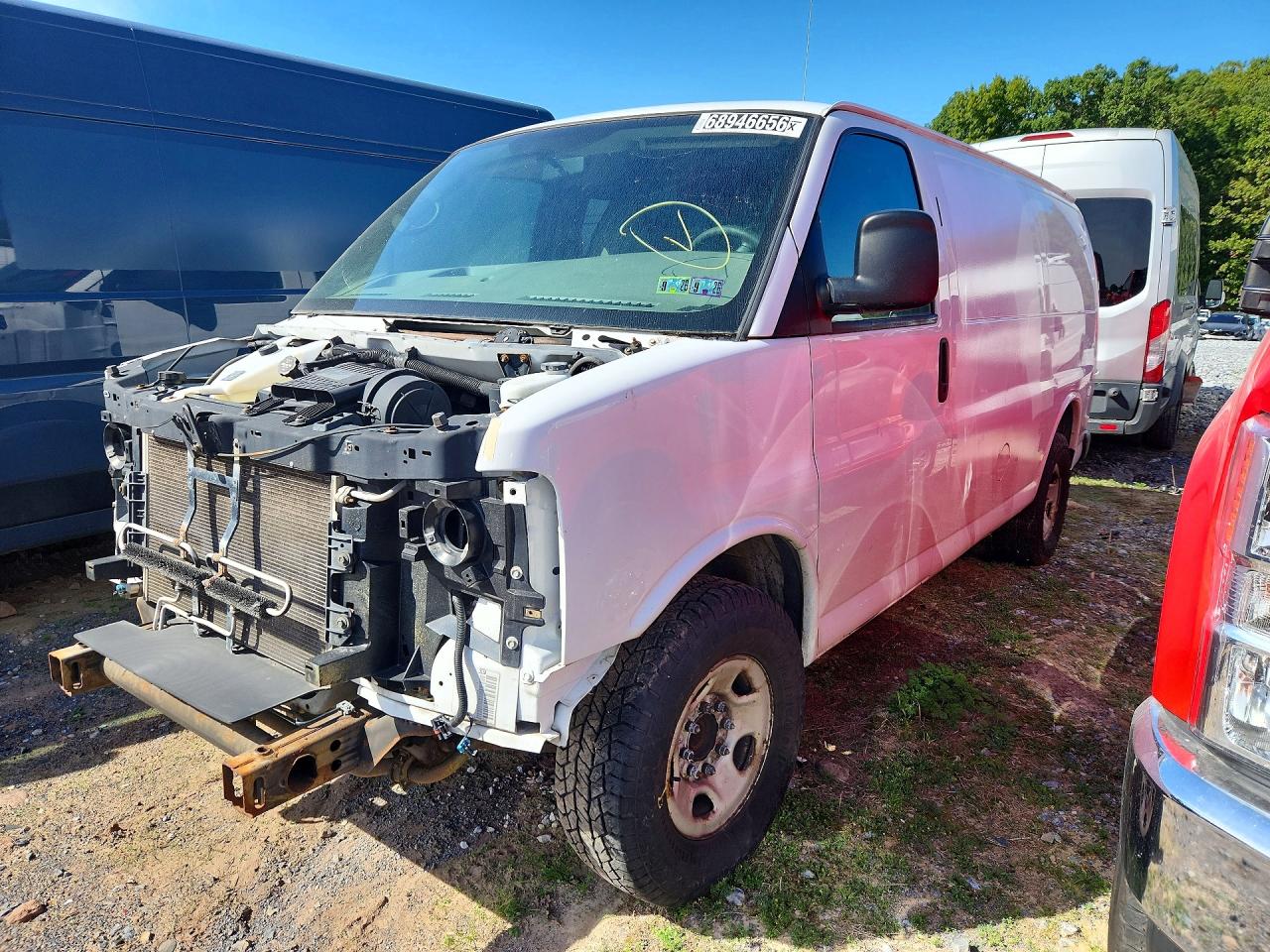 2014 CHEVROLET EXPRESS | 1GCWGFCA4E1198113 | UPCARS