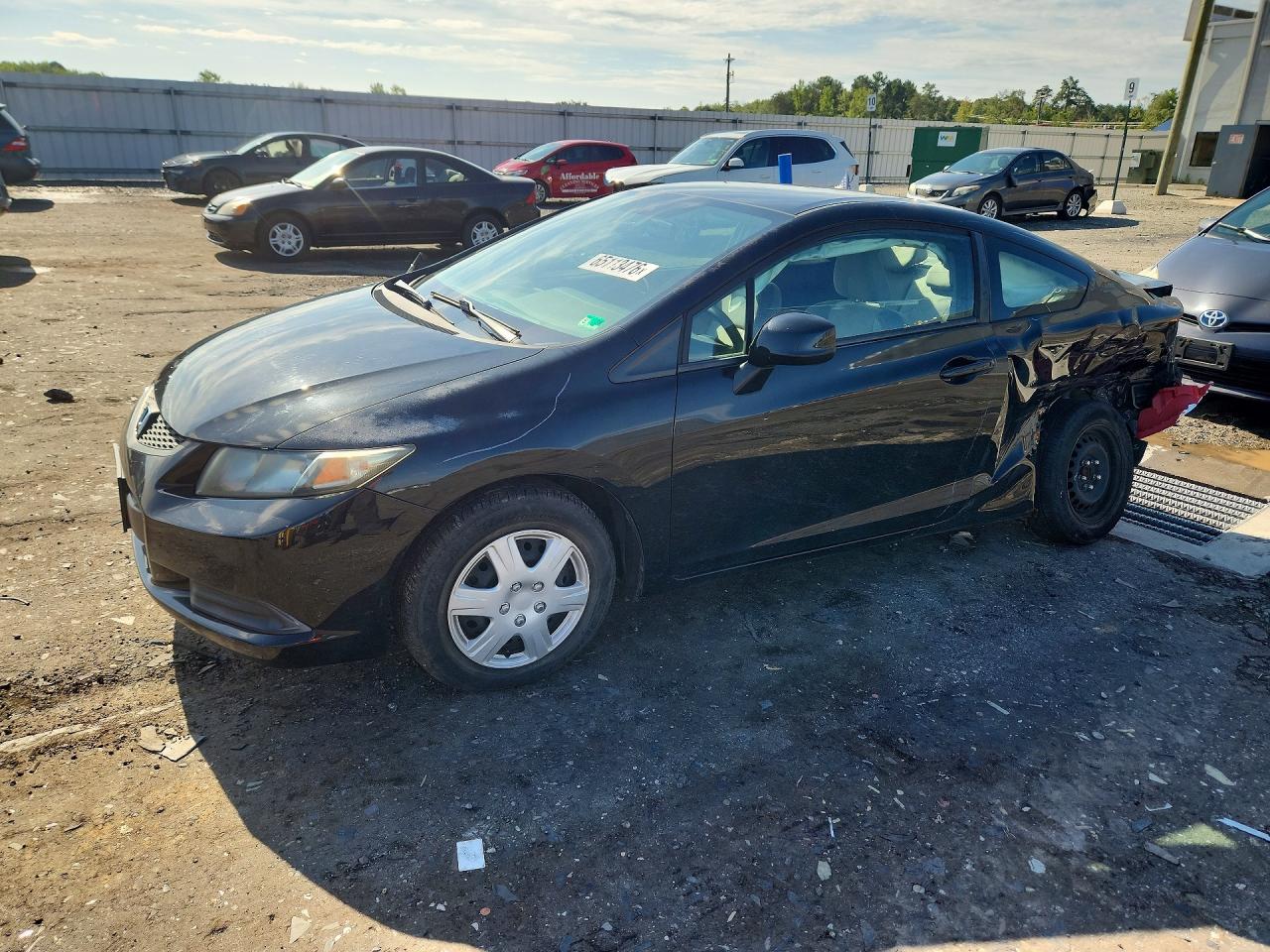 2013 HONDA CIVIC LX | 2HGFG3A59DH505555 | UPCARS