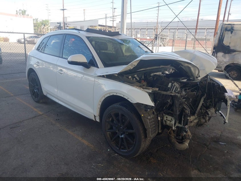 2018 AUDI Q5 2.0T PREMIUM/2.0T TECH PREMIUM | WA1ANAFY6J2014784 | UPCARS