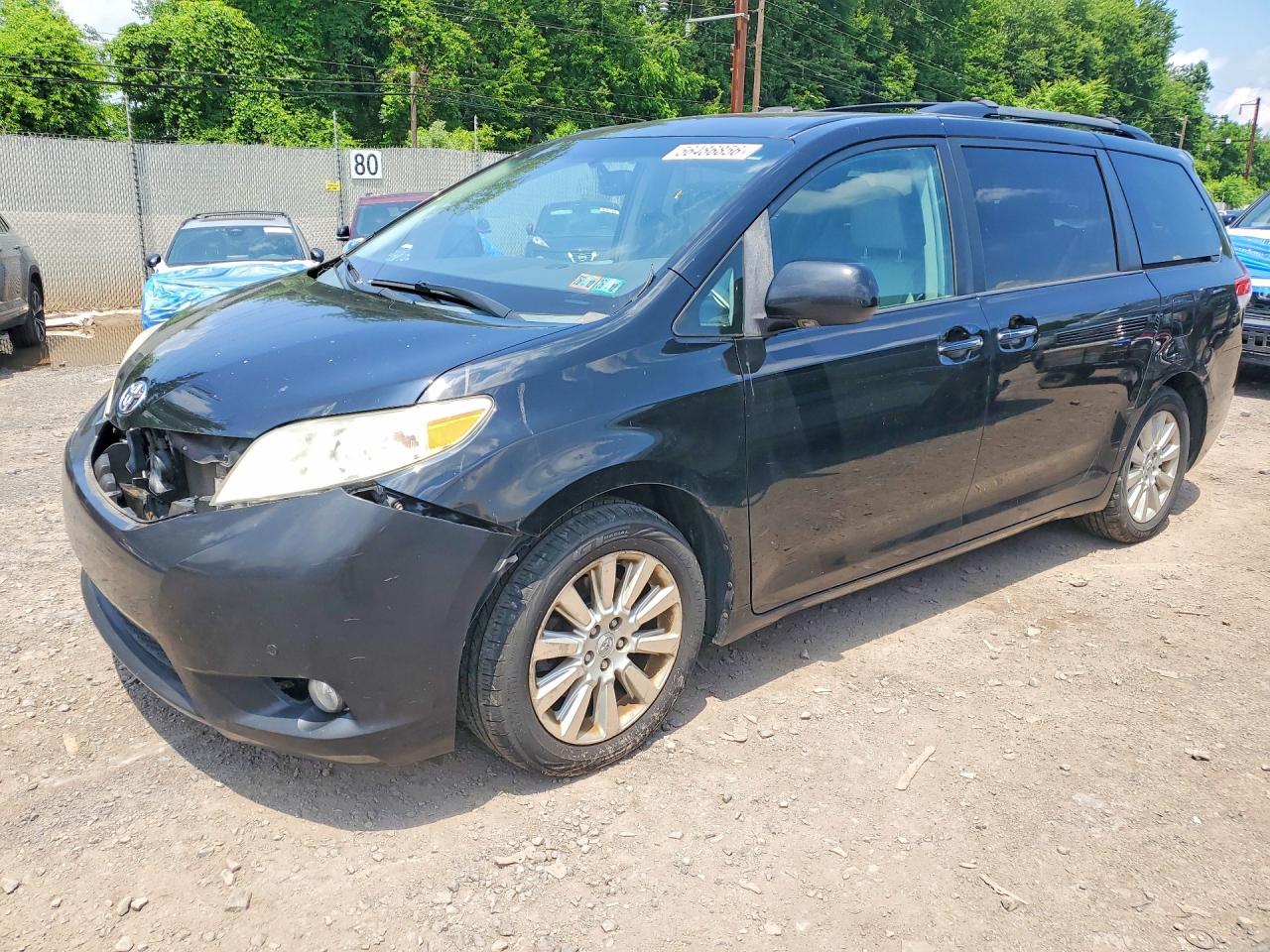 2011 TOYOTA SIENNA LIMITED 7-PASSENGER | 5TDDK3DC0BS013350 | UPCARS