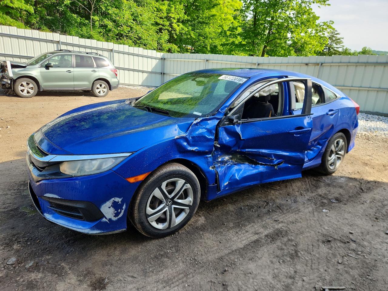 2017 HONDA CIVIC LX | 2HGFC2F51HH549375 | UPCARS