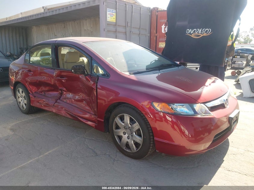 2008 HONDA CIVIC LX | 2HGFA16518H535394 | UPCARS
