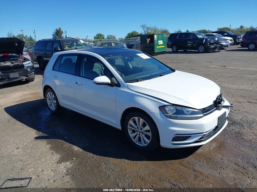 2018 VOLKSWAGEN GOLF TSI S/TSI SE | 3VWG17AU9JM283810 | UPCARS