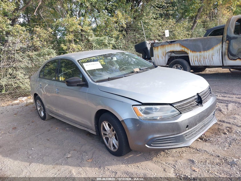 2012 VOLKSWAGEN JETTA 2.0L S | 3VW2K7AJ4CM356680 | UPCARS