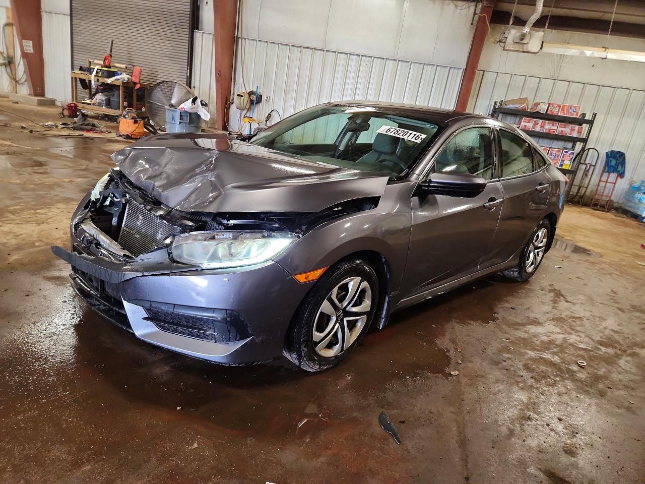 2016 HONDA CIVIC LX | 19XFC2F50GE044209 | UPCARS