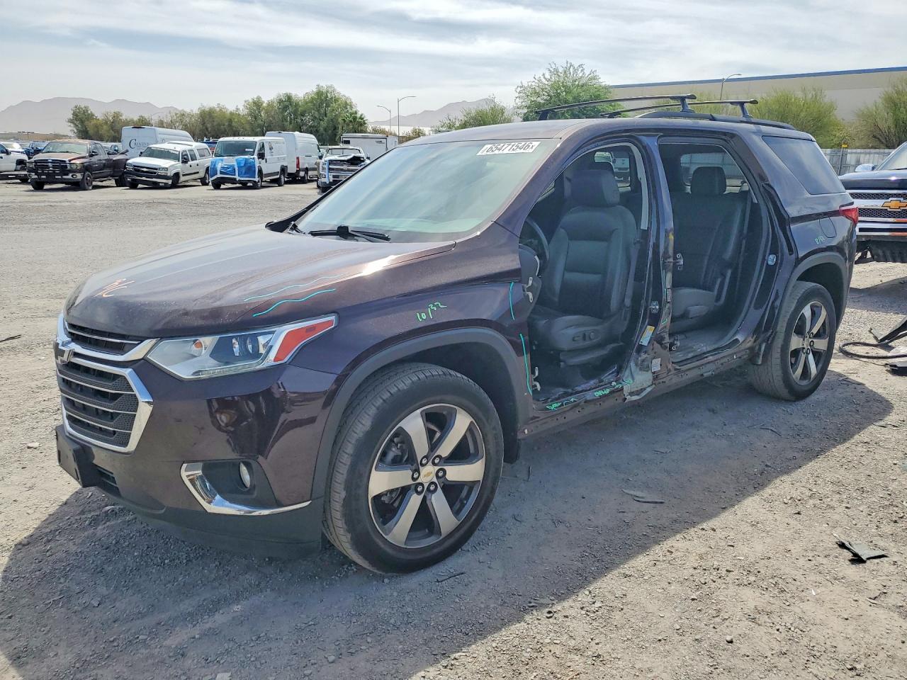 2021 CHEVROLET TRAVERSE LT | 1GNERHKW8MJ143183 | UPCARS