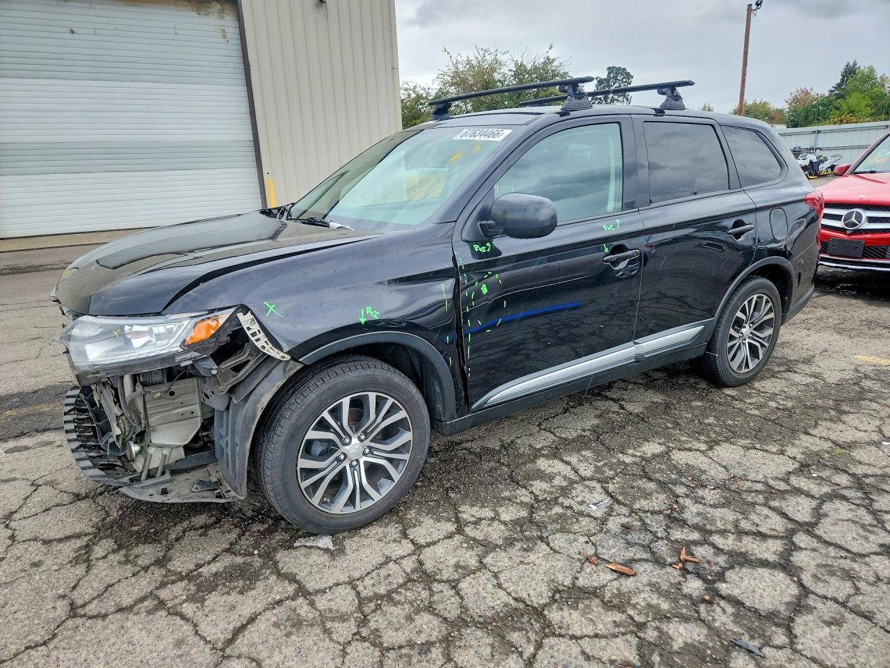 2017 MITSUBISHI OUTLANDER ES | JA4AD2A36HZ017593 | UPCARS
