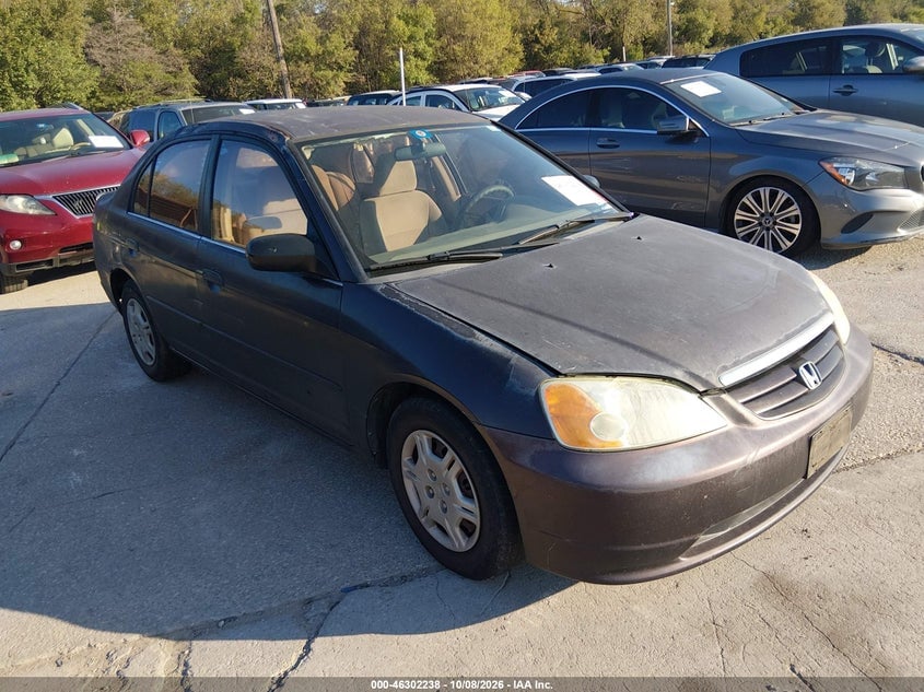 2001 HONDA CIVIC LX | 2HGES16531H590749 | UPCARS