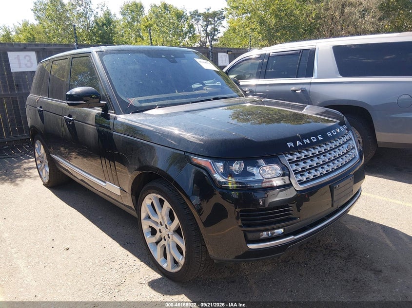 2017 LAND ROVER RANGE ROVER 3.0L V6 SUPERCHARGED HSE | SALGS2FV6HA324950 | UPCARS