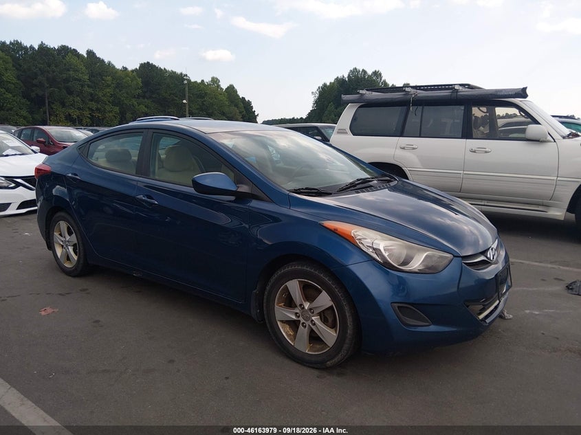 2013 HYUNDAI ELANTRA GLS | KMHDH4AE0DU955810 | UPCARS