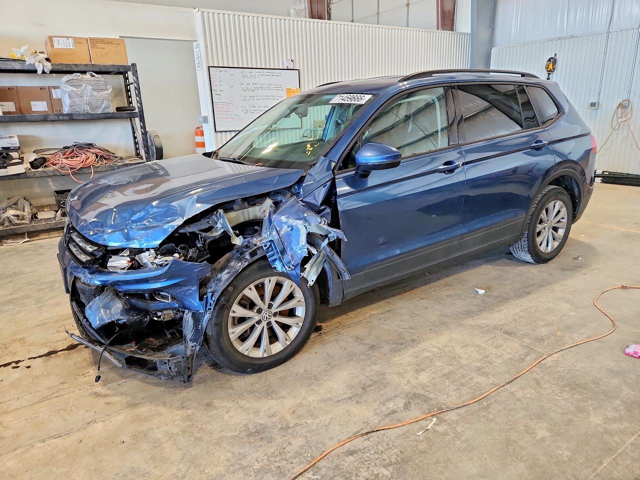 2018 VOLKSWAGEN TIGUAN S | 3VV0B7AX1JM105838 | UPCARS