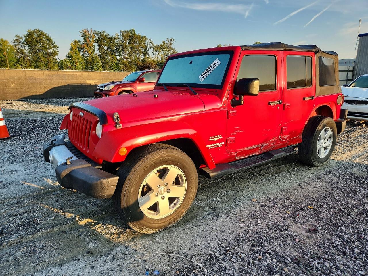 2010 JEEP WRANGLER SAHARA | 1J4BB5H17AL177815 | UPCARS