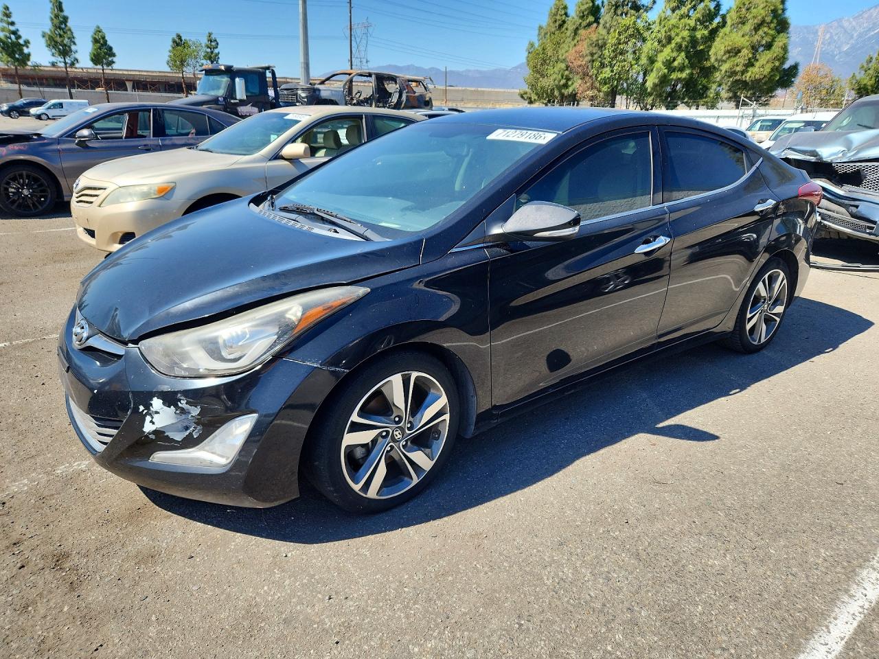 2014 HYUNDAI ELANTRA LIMITED | KMHDH4AE4EU033249 | UPCARS