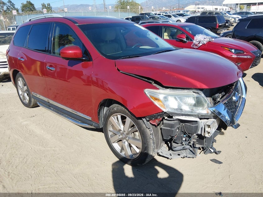 2016 NISSAN PATHFINDER PLATINUM | 5N1AR2MN6GC670622 | UPCARS