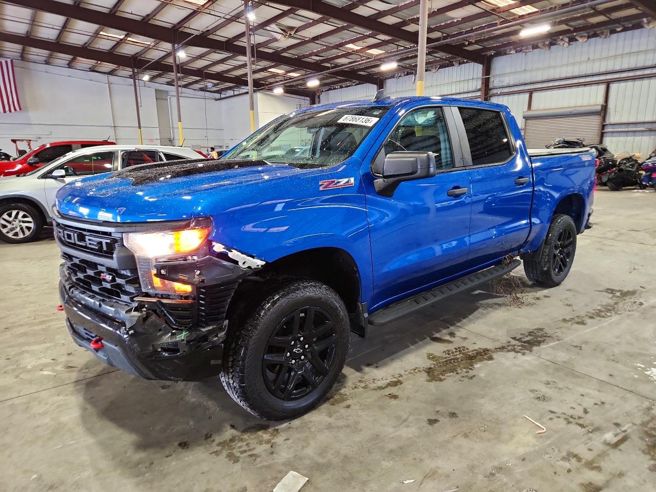 2022 CHEVROLET SILVERADO K1500 TRAIL BOSS CUSTOM | 3GCPDCED9NG664185 | UPCARS